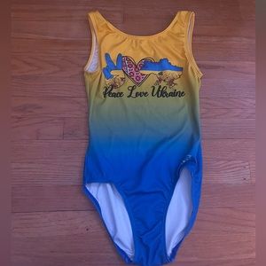 Peace Love Ukraine Leotard